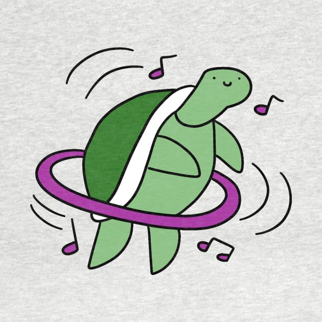 Hula Hoop Turtle by saradaboru